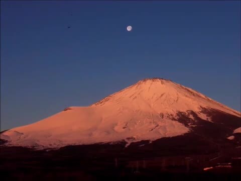 当館から撮影したパール富士